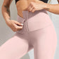 Leggings Faja de Cintura Alta con Control de Abdomen y Corsé Ajustable