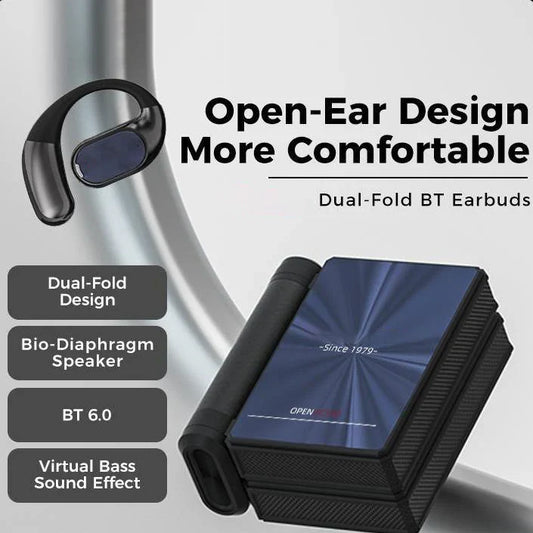 50% OFF ✨ Oferta límite: Auriculares Bluetooth 6.0 con cancelación ruido, 145h batería, IPX5, deportivos inalámbricos 🥤🥳🚲