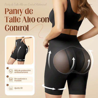 Shorts moldeadores de cintura alta que levantan glúteo