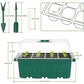 🌱 Bandejas de Cultivo con Luz de Crecimiento – Temporizador, Ajuste de Humedad, Drenaje, Ideal para Germinación de Semillas 50% OFF