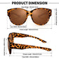 🎉¡OFERTA LIMITADA: 😎 Gafas de Sol con Protección UV400 que se Ajustan sobre Gafas Recetadas