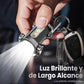 Linterna portátil recargable y brillante para llavero