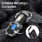 Linterna portátil recargable y brillante para llavero