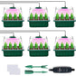 🌱 Bandejas de Cultivo con Luz de Crecimiento – Temporizador, Ajuste de Humedad, Drenaje, Ideal para Germinación de Semillas 50% OFF