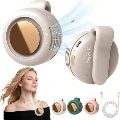🌀50% DE DESCUENTO🌿 Ventilador sin aspas – Ultraligero y carga rápida ⚡🪶【Oferta limitada】
