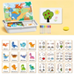 🧩 75% DE DESCUENTO ! 🎨 Puzzles Magnéticos de Vestir para Caras - Juego Educativo de Doble Cara para Niños, Ideal para Viajes y Aprendizaje Creativo ✨🧒