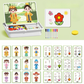 🧩 75% DE DESCUENTO ! 🎨 Puzzles Magnéticos de Vestir para Caras - Juego Educativo de Doble Cara para Niños, Ideal para Viajes y Aprendizaje Creativo ✨🧒