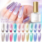 Esmalte de Uñas de Gel 18 Colores Aguamarina Brillante Ojos de Gato