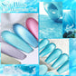 Esmalte de Uñas de Gel 18 Colores Aguamarina Brillante Ojos de Gato