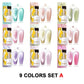Esmalte de Uñas de Gel 18 Colores Aguamarina Brillante Ojos de Gato