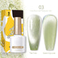 Esmalte de Uñas de Gel 18 Colores Aguamarina Brillante Ojos de Gato