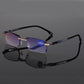 Gafas de lectura multifocal progresivas anti-azul de alta dureza Sapphire para leer de cerca y de lejos.