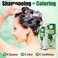 Tinte de Cabello Burbuja con Extracto de Planta Pura para Cabello Canoso