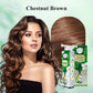 Tinte de Cabello Burbuja con Extracto de Planta Pura para Cabello Canoso