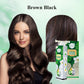 Tinte de Cabello Burbuja con Extracto de Planta Pura para Cabello Canoso