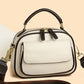 Artículos de Moda- Elegante Bolso Cruzado de Doble Capa con Correa Ancha