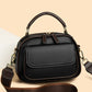 Artículos de Moda- Elegante Bolso Cruzado de Doble Capa con Correa Ancha