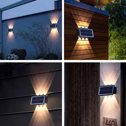 🔥Último día 50% DE DESCUENTO🔥Luz solar de pared para exteriores💐