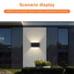 🔥Último día 50% DE DESCUENTO🔥Luz solar de pared para exteriores💐
