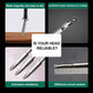 🔧 8 PCS🔥S6 Color Titanio Punta de destornillador de impacto | magnético ultra duro | antideslizante cabeza en cruz ✨