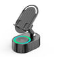 Soporte para Teléfono con Altavoz Bluetooth de Inducción Inalámbrica 5 en 1