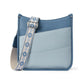 Bolso crossbody versátil de piel para mujer