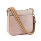 Bolso crossbody versátil de piel para mujer