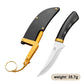 🔥Cuchillo de fruta portátil multiusos para exteriores con funda