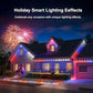 Tira de Luz LED Inteligente Impermeable para Interior y Exterior