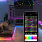 Tira de Luz LED Inteligente Impermeable para Interior y Exterior
