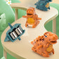 Juego de Pista de Carreras de Dinosaurios Eléctricos para Niños