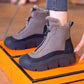 🔥Venta caliente de otoño e invierno 🔥Botas de Nieve con Cremallera Impermeables y Calientes para Mujeres