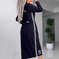 🔥Más vendido🔥Vestido abotonado de manga larga para mujer