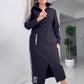 🔥Más vendido🔥Vestido abotonado de manga larga para mujer