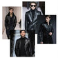 Chaqueta de Cuero Clásica para Hombre – Estilo y Elegancia Duradera 🖤👨‍💼