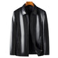 Chaqueta de Cuero Clásica para Hombre – Estilo y Elegancia Duradera 🖤👨‍💼