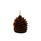 Velas en Forma de Piña y Pino LED sin Llama para la Decoración Navideña