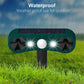 Alarmas de exterior con sensor de movimiento solar para repeler