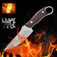 Cuchillo de deshuesado curvado y afilado portátil con vaina