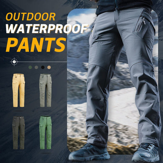 🔥Hot sale🔥Pantalones tácticos impermeables para senderismo al aire libre para hombre