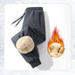 Pantalones para Hombre Cómodos, Impermeables y a Prueba de Viento con Forro de Peluche