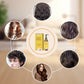 Champú teñidor de cabello natural de larga duración
