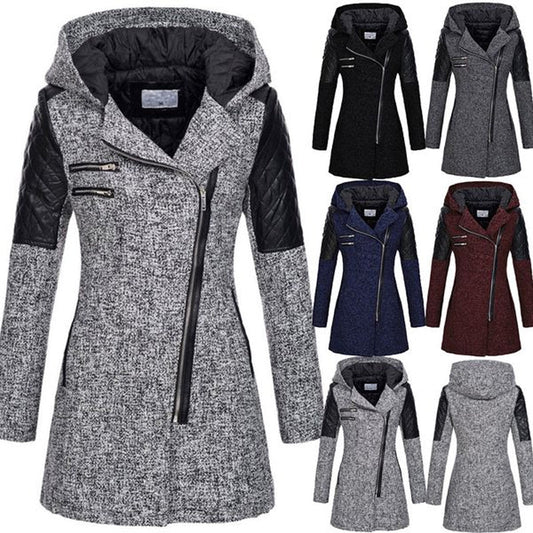 ❄️Winter Specials❄️ Women's Winter Warm Slant Zipper Jackets