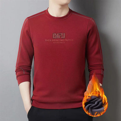 🔥2025 Último modelo🔥Sudadera térmica premium de cuello redondo para hombre