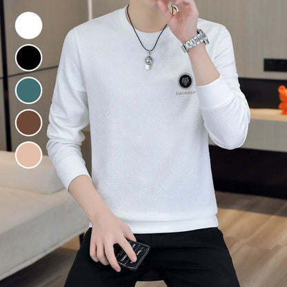 Top de manga larga de moda para hombre