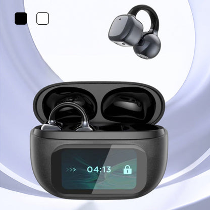 🔥OFERTA 2025🔥🎧Auriculares inteligentes con clip para la oreja, pantalla a color, traducción inteligente🎧