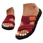 Sandalias Cómodas para Pie Ancho, Planas y de Punta Abierta