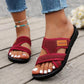 Sandalias Cómodas para Pie Ancho, Planas y de Punta Abierta