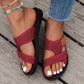Sandalias Cómodas para Pie Ancho, Planas y de Punta Abierta