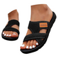 Sandalias Cómodas para Pie Ancho, Planas y de Punta Abierta